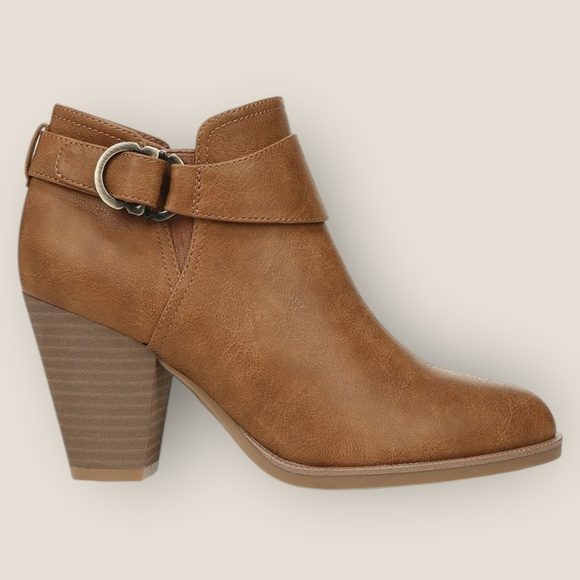 Dr. Scholl’s Women’s Kickstart Ankle Booties – Honey Brown Smooth, Size 9 (NWOB) - Picture 2 of 13